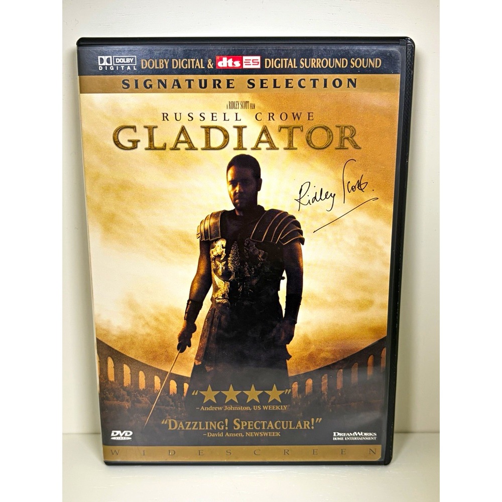 DreamWorks Gladiator Signature Selection 2-Disc DVD Widescreen Crowe Scott